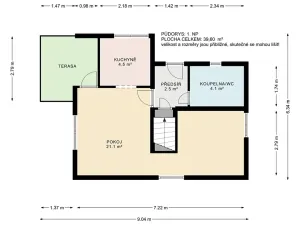 Prodej chaty, Seč, 74 m2