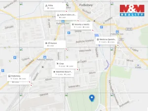 Prodej zahrady, Podbořany, 380 m2