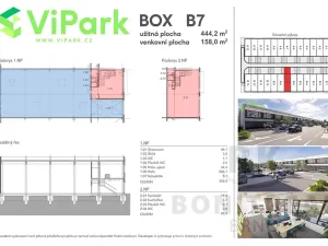 Pronájem skladu, Brno, Vinohradská, 457 m2