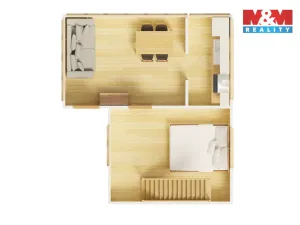 Prodej chaty, Jílové u Prahy - Luka pod Medníkem, 70 m2