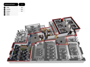 Pronájem kanceláře, Brno - Štýřice, Pražákova, 34 m2