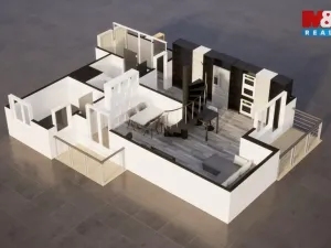 Pronájem bytu 3+kk, Liberec - Liberec VI-Rochlice, Nádvorní, 103 m2