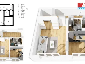 Prodej bytu 1+1, Neratovice, Mládežnická, 33 m2