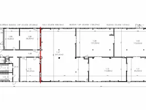Prodej výrobních prostor, Brno - Slatina, Hviezdoslavova, 1514 m2