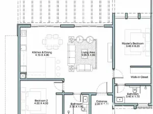 Prodej bytu 2+kk, Salála, Omán, 96 m2