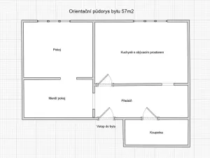 Prodej bytu 2+kk, Melč, 57 m2
