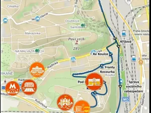 Pronájem bytu 3+kk, Praha - Smíchov, U Dívčích hradů, 93 m2