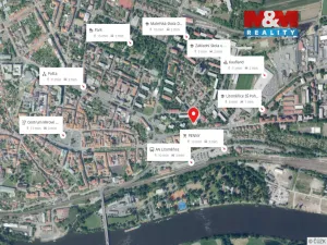 Pronájem bytu 3+kk, Litoměřice - Předměstí, Hrubínova, 72 m2