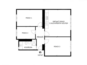 Prodej bytu 4+kk, Praha - Hodkovičky, Stavbařů, 85 m2