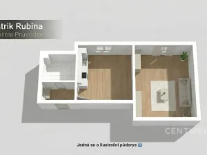 Pronájem bytu 2+kk, Orlová, V Zimném dole, 40 m2