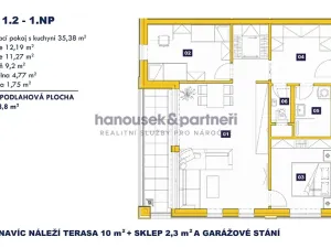 Prodej bytu 3+kk, Vrchlabí, Pražská, 78 m2