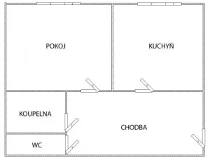 Pronájem bytu 1+1, Pardubice, Sukova třída, 40 m2