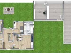 Prodej rodinného domu, Chotětov - Hřivno, 105 m2