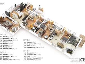 Prodej činžovního domu, Benešov, Pod Hřbitovem, 470 m2