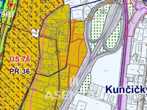Prodej komerčního pozemku, Ostrava - Kunčičky, Rajnochova, 18754 m2