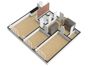 Prodej bytu 3+kk, Praha - Chodov, Tererova, 64 m2