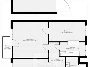 Pronájem bytu 3+1, Velvary, Malovarská, 68 m2