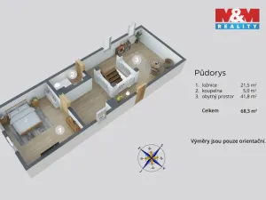 Prodej chaty, Polepy - Encovany, 118 m2