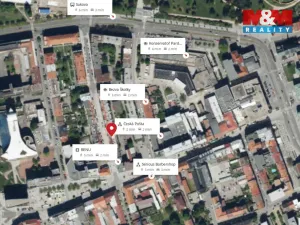 Pronájem bytu 1+1, Pardubice - Zelené Předměstí, Sladkovského, 33 m2