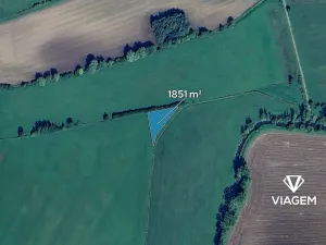 Prodej podílu pole, Smidary, 925 m2