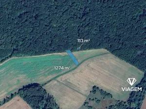 Prodej podílu pole, Smidary, 693 m2