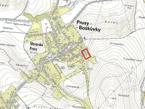 Prodej pole, Prusy-Boškůvky, 632 m2