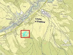 Prodej podílu pole, Lhota u Vsetína, 1403 m2