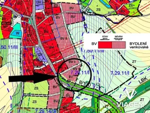 Prodej podílu pozemku pro bydlení, Koberovice, 3077 m2