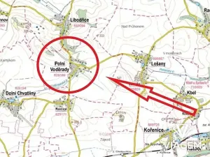 Prodej podílu zahrady, Polní Voděrady, 1018 m2