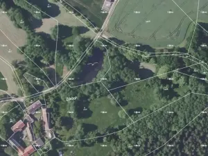 Pronájem rybníku, Votice, 2482 m2