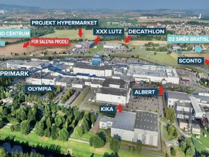 Prodej komerčního pozemku, Modřice, 15000 m2