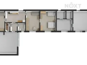 Prodej rodinného domu, Dolní Bukovsko, V Hliníku, 75 m2