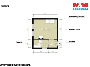 Prodej chaty, Jarov, 43 m2