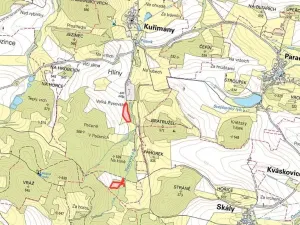 Prodej pole, Kuřimany, 7564 m2