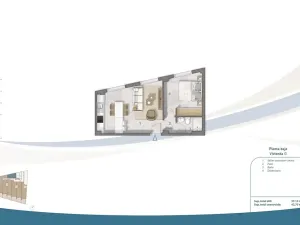 Prodej bytu 2+kk, San Pedro del Pinatar, Španělsko, 42 m2