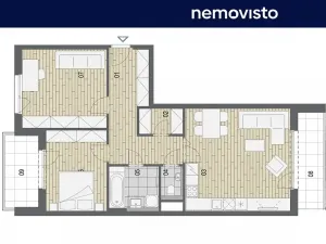 Pronájem bytu 3+kk, Ostrava, F. X. Riepla, 79 m2