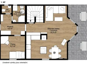 Prodej rodinného domu, Bedihošť, Zátiší, 115 m2