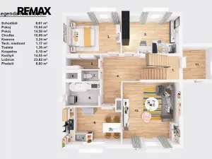 Prodej rodinného domu, Panenské Břežany, K dálnici, 202 m2