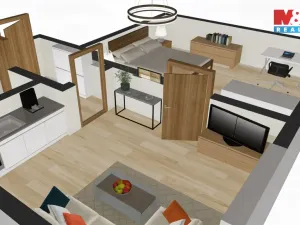 Prodej bytu 1+1, Jirkov, K. Marxe, 36 m2