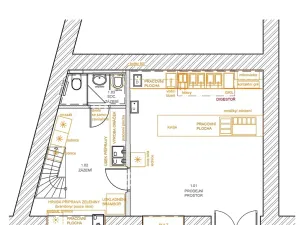 Pronájem restaurace, Praha - Nové Město, Revoluční, 60 m2