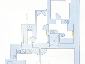 Pronájem bytu 3+kk, Praha - Libeň, Sokolovská, 95 m2