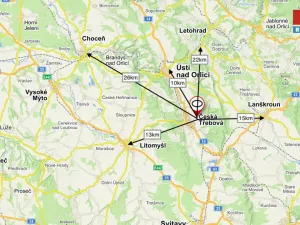 Pronájem skladu, Česká Třebová, Lipová, 660 m2