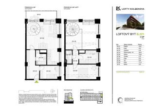 Prodej bytu 4+kk, Praha - Vysočany, Kolbenova, 111 m2