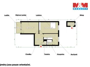 Pronájem bytu 2+1, Domažlice - Týnské Předměstí, Mánesova, 60 m2