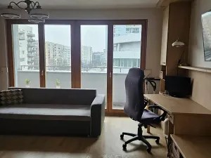 Pronájem bytu 1+kk, Praha - Stodůlky, Sluneční náměstí, 40 m2