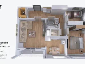 Prodej bytu 3+1, Havířov, Marie Pujmanové, 65 m2