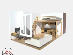 Pronájem bytu 1+kk, Ostrava, Palackého, 29 m2