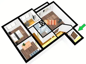 Pronájem bytu 3+1, Praha - Hlubočepy, Lamačova, 69 m2