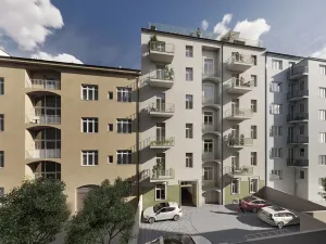 Prodej bytu 2+kk, Praha - Karlín, Křižíkova, 38 m2