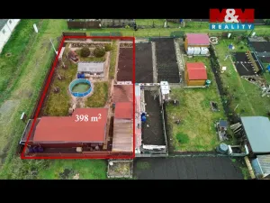 Prodej zahrady, Podbořany, 398 m2